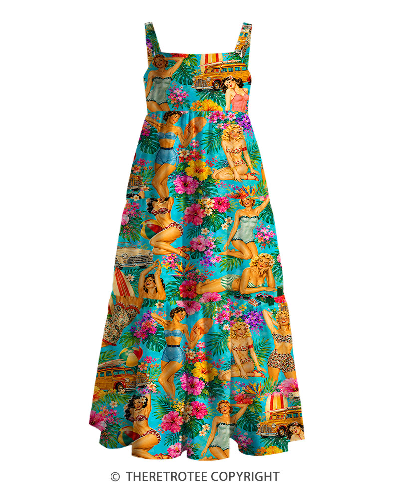 TheRetroTee Vintage Graphic XXXX Maxi Dress