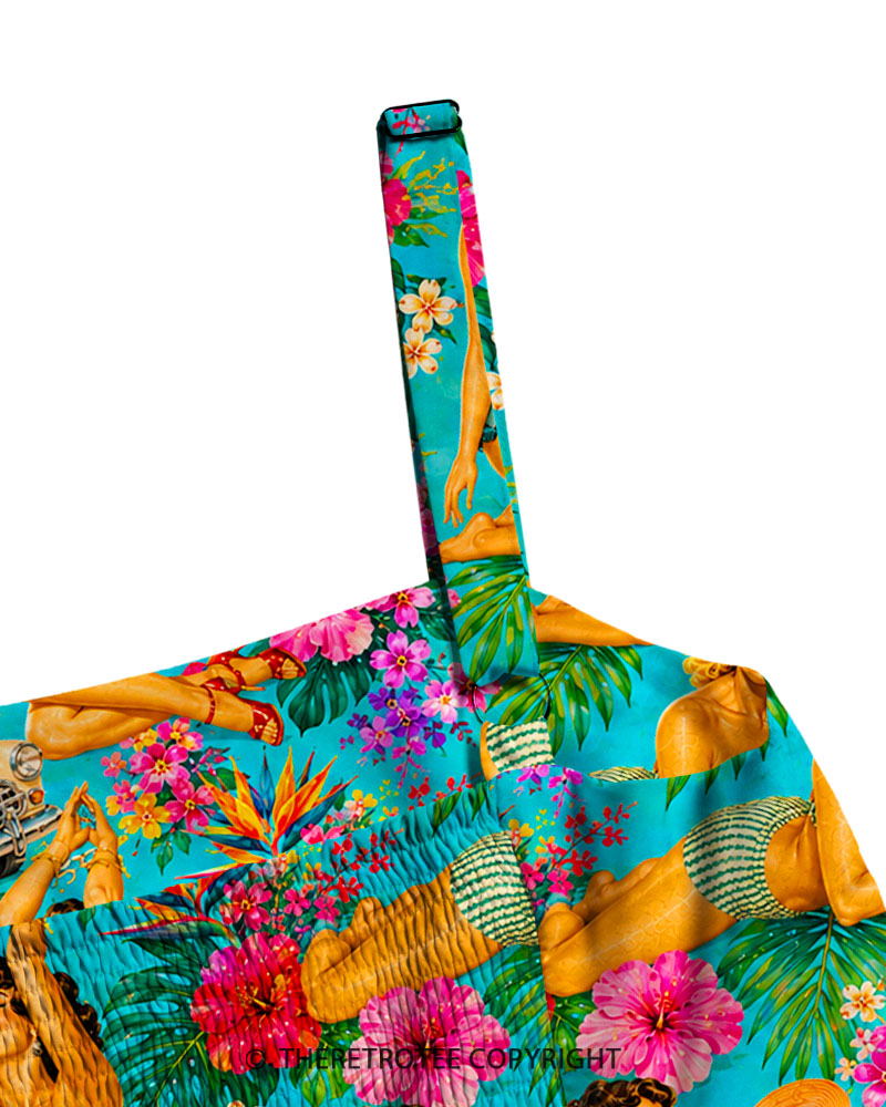 TheRetroTee Vintage Graphic XXXX Maxi Dress