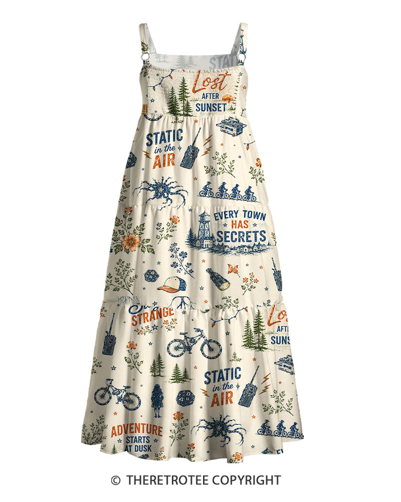 TheRetroTee Vintage Graphic XXXX Maxi Dress
