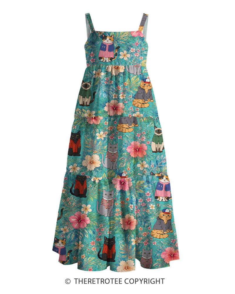 TheRetroTee Vintage Graphic XXXX Maxi Dress