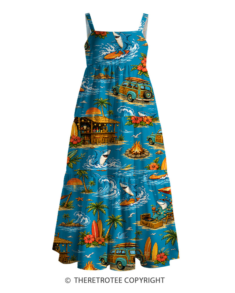 TheRetroTee Vintage Graphic XXXX Maxi Dress