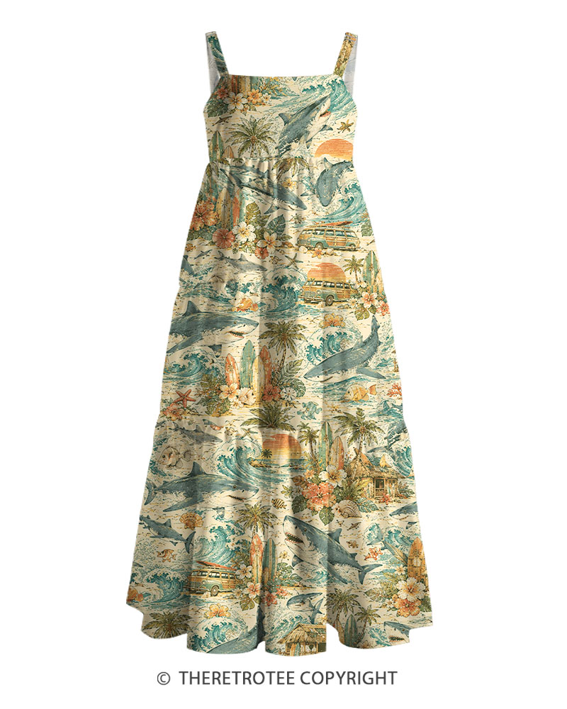 TheRetroTee Vintage Graphic XXXX Maxi Dress