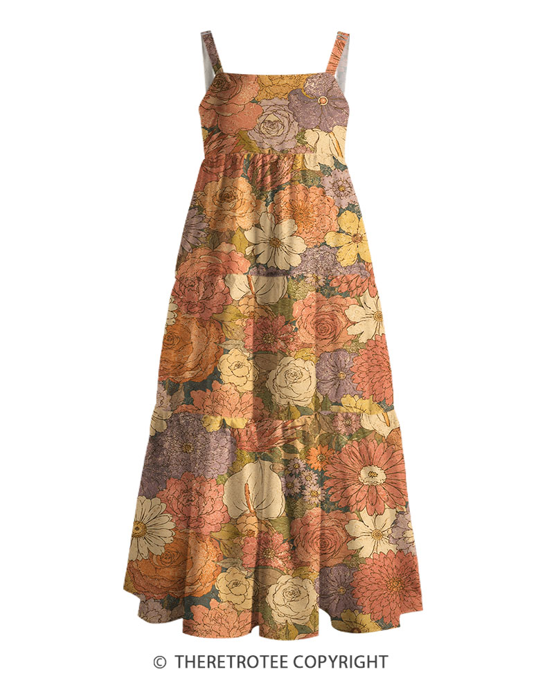 TheRetroTee Vintage Graphic XXXX Maxi Dress