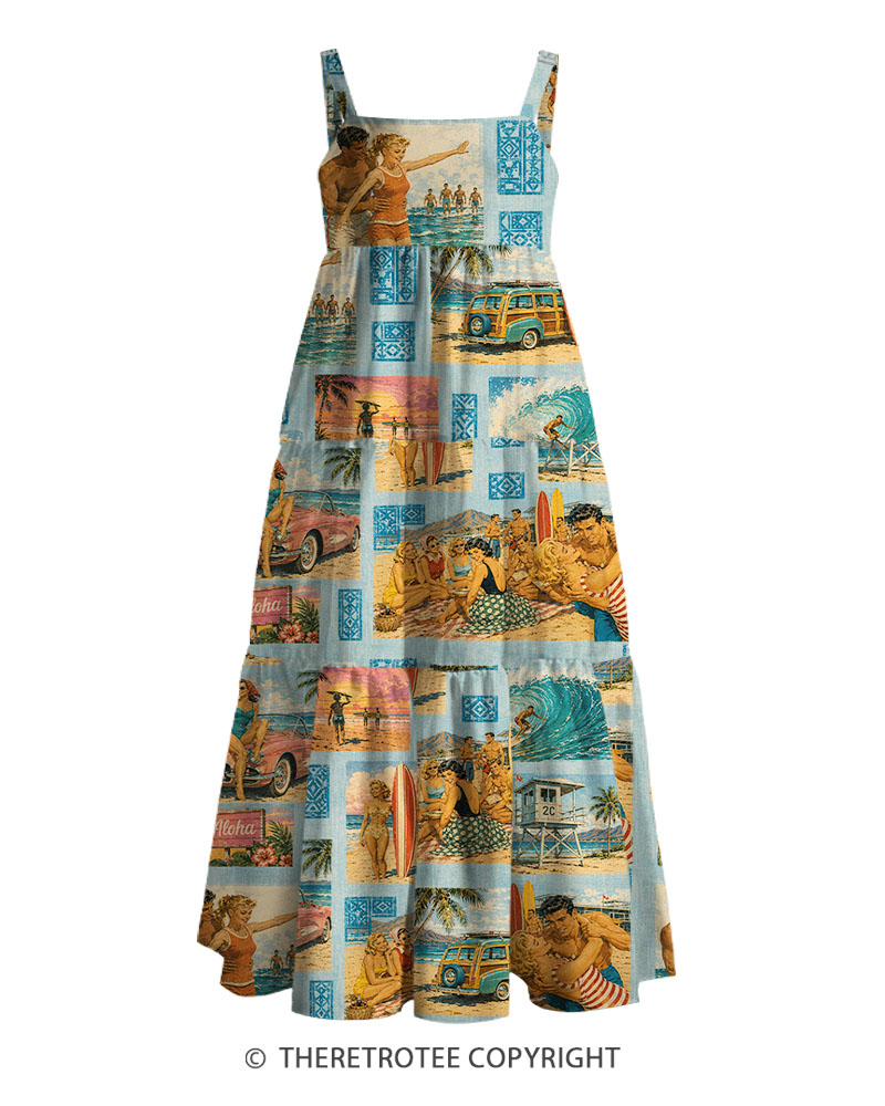 TheRetroTee Vintage Graphic XXXX Maxi Dress