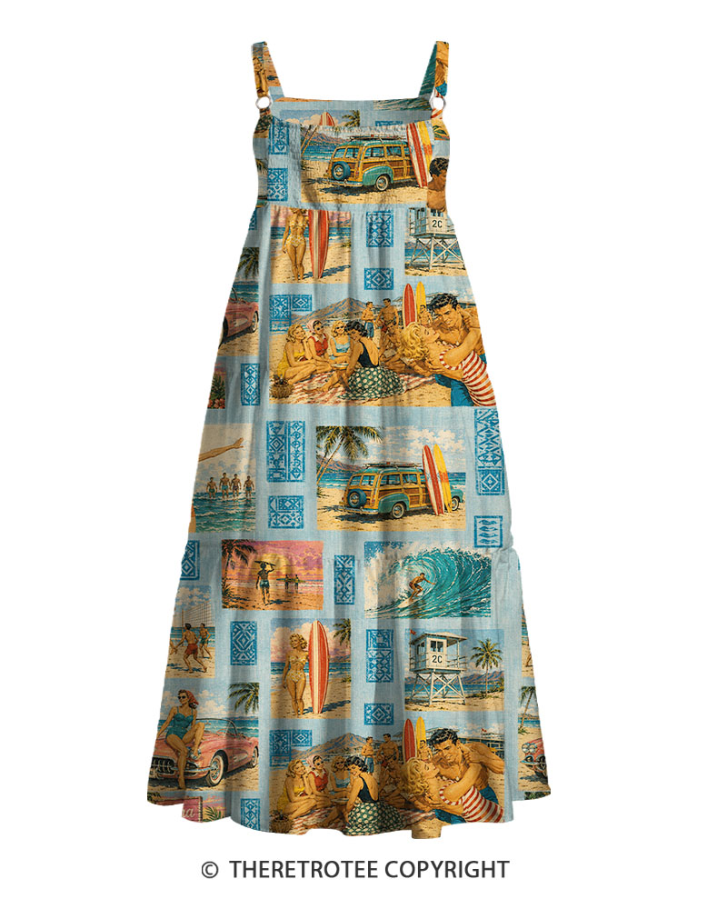 TheRetroTee Vintage Graphic XXXX Maxi Dress