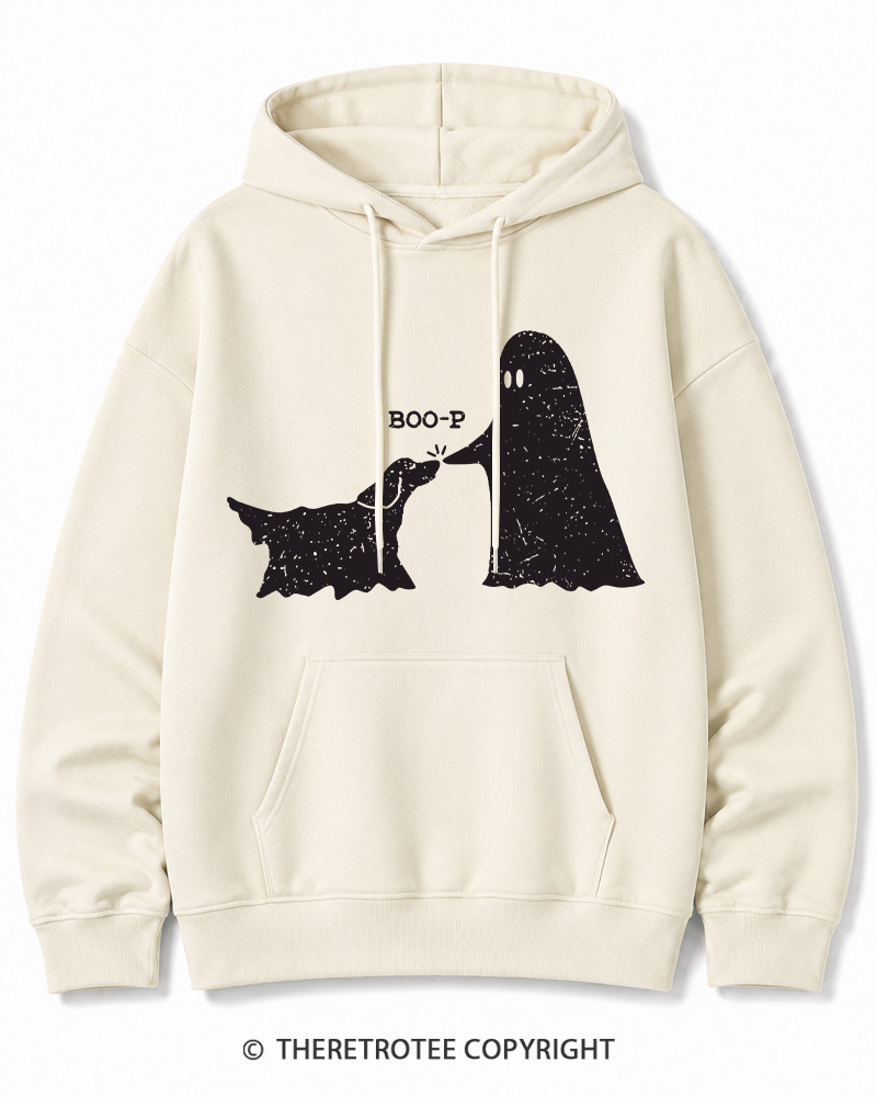 TheRetroTee Boonana 1980s Halloween Cotton Hoodie