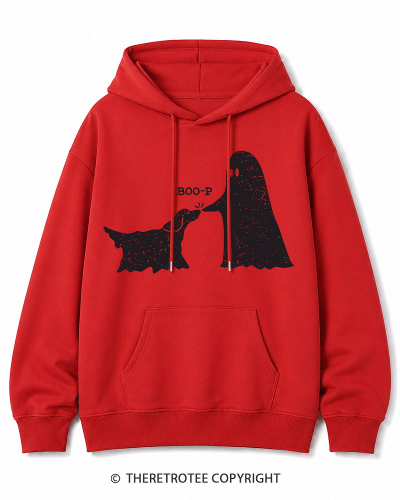 TheRetroTee Boonana 1980s Halloween Cotton Hoodie