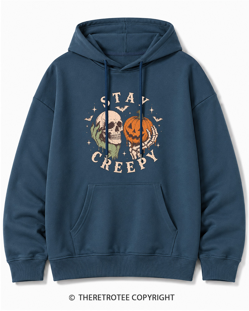 TheRetroTee Staying Alive 1990s Halloween Halloween Cotton Hoodie
