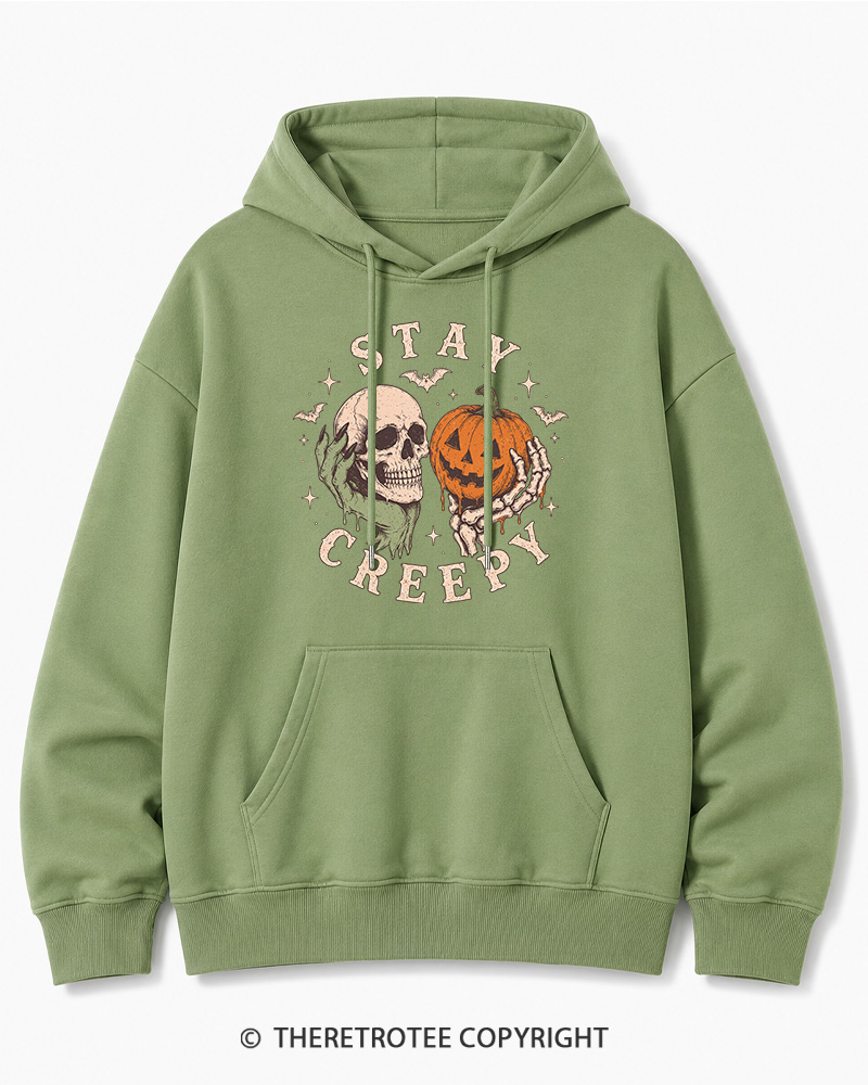 TheRetroTee Staying Alive 1990s Halloween Halloween Cotton Hoodie