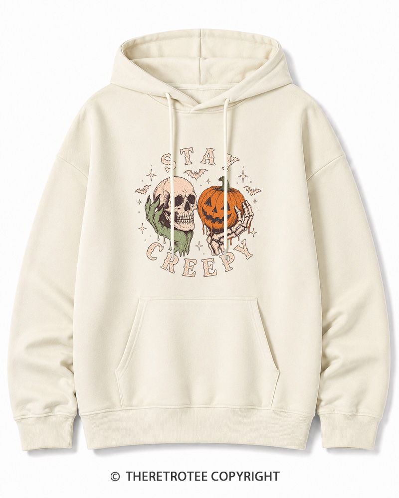 TheRetroTee Staying Alive 1990s Halloween Halloween Cotton Hoodie