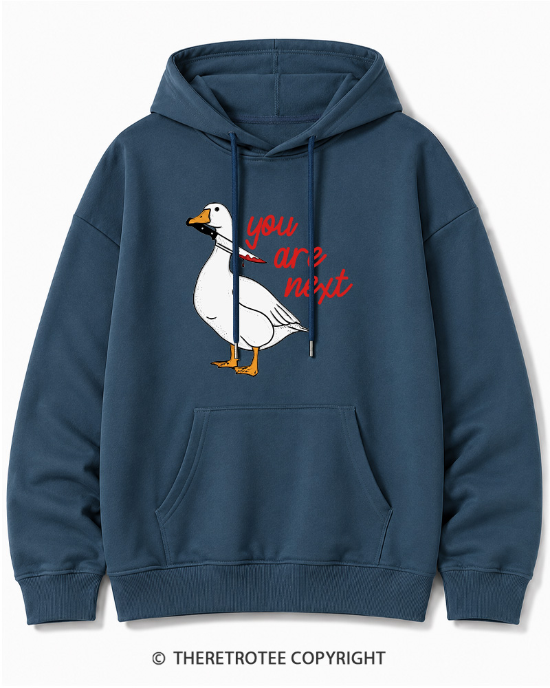 TheRetroTee You Are Next 2000s Halloween Cotton Hoodie