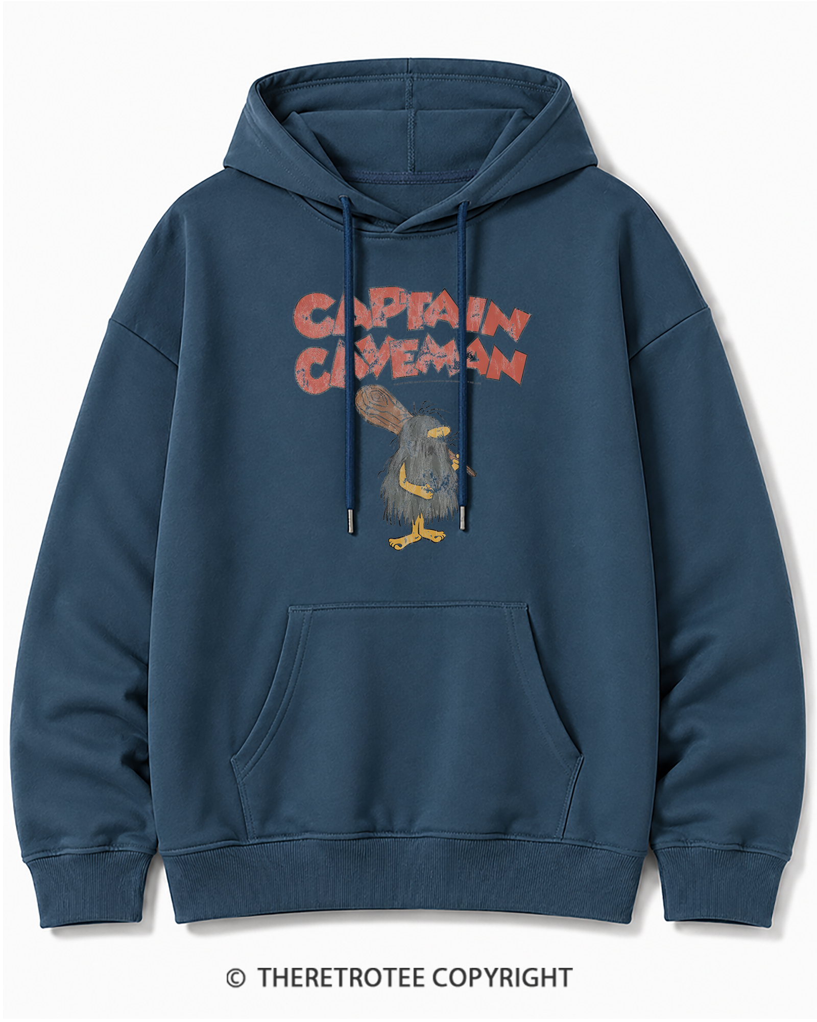 TheRetroTee 1970s Stone Hero Cotton Hoodie