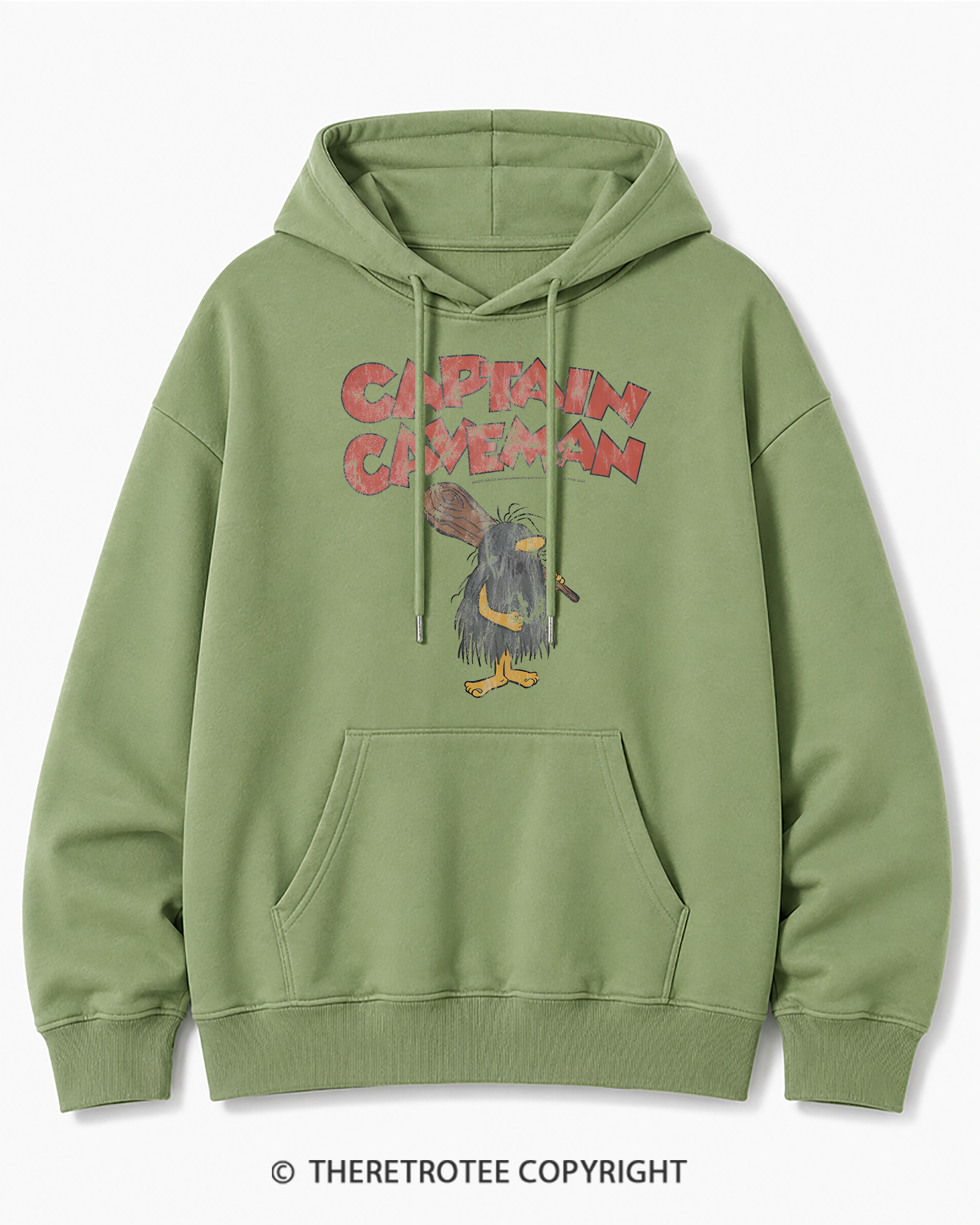 TheRetroTee 1970s Stone Hero Cotton Hoodie