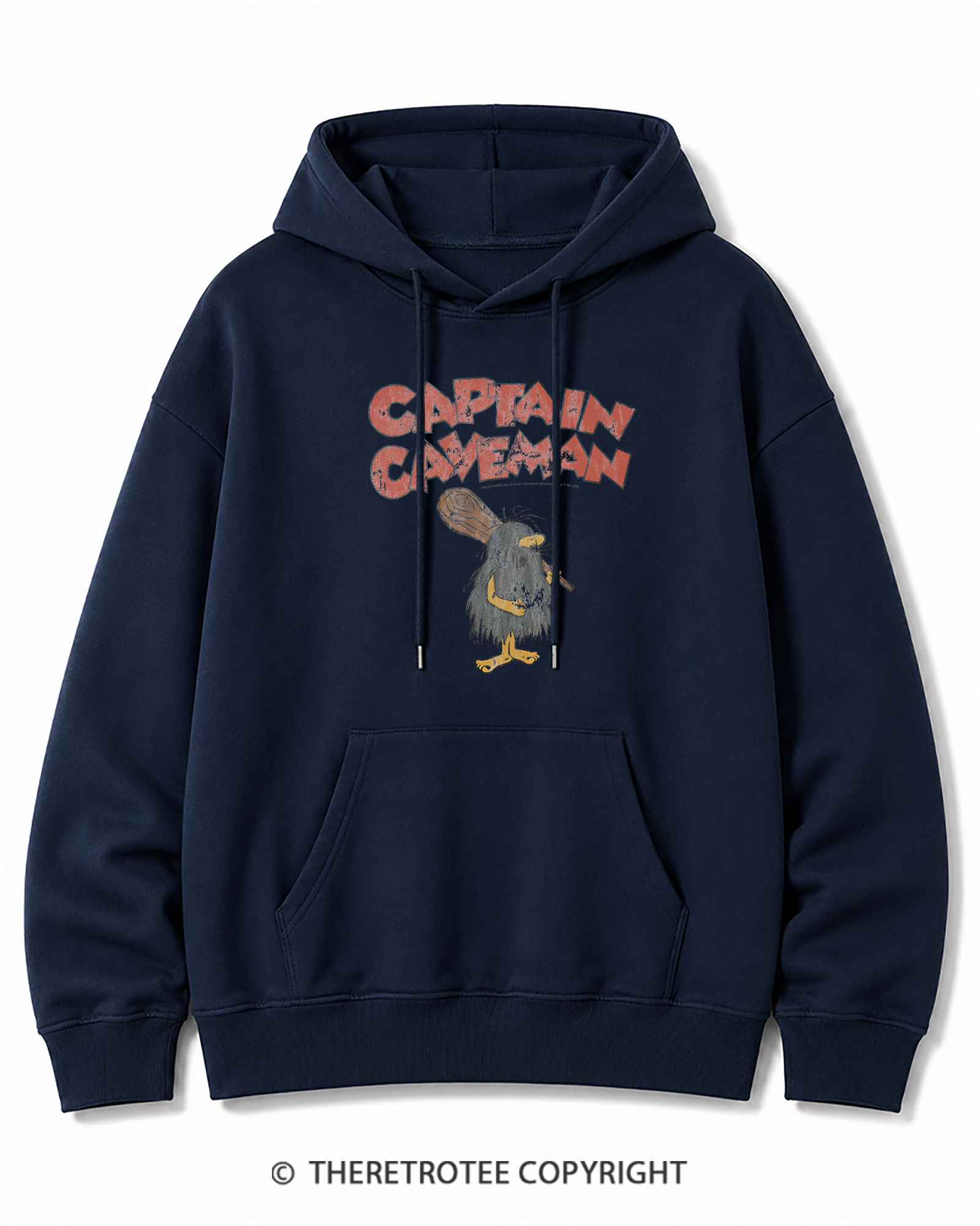 TheRetroTee 1970s Stone Hero Cotton Hoodie