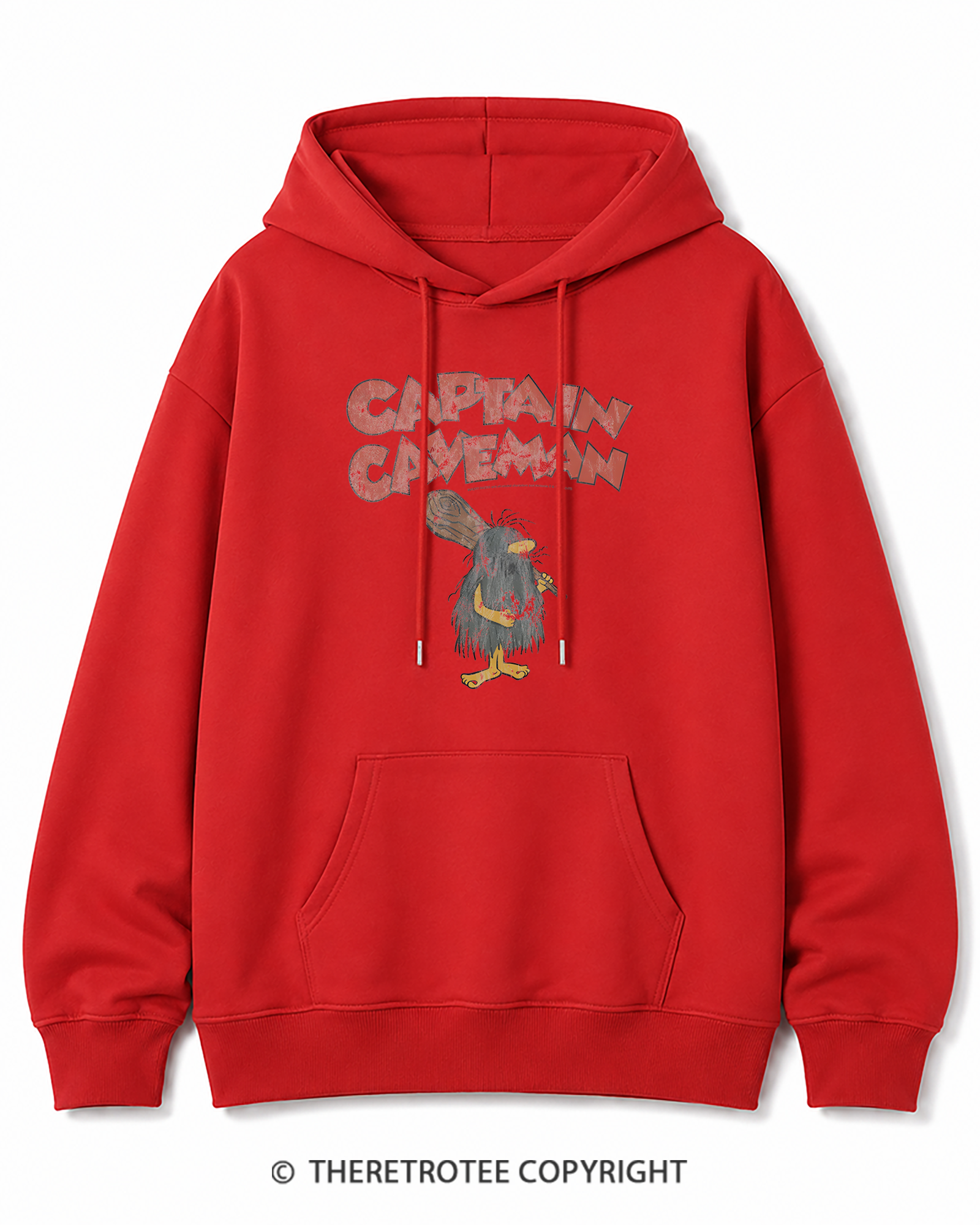 TheRetroTee 1970s Stone Hero Cotton Hoodie