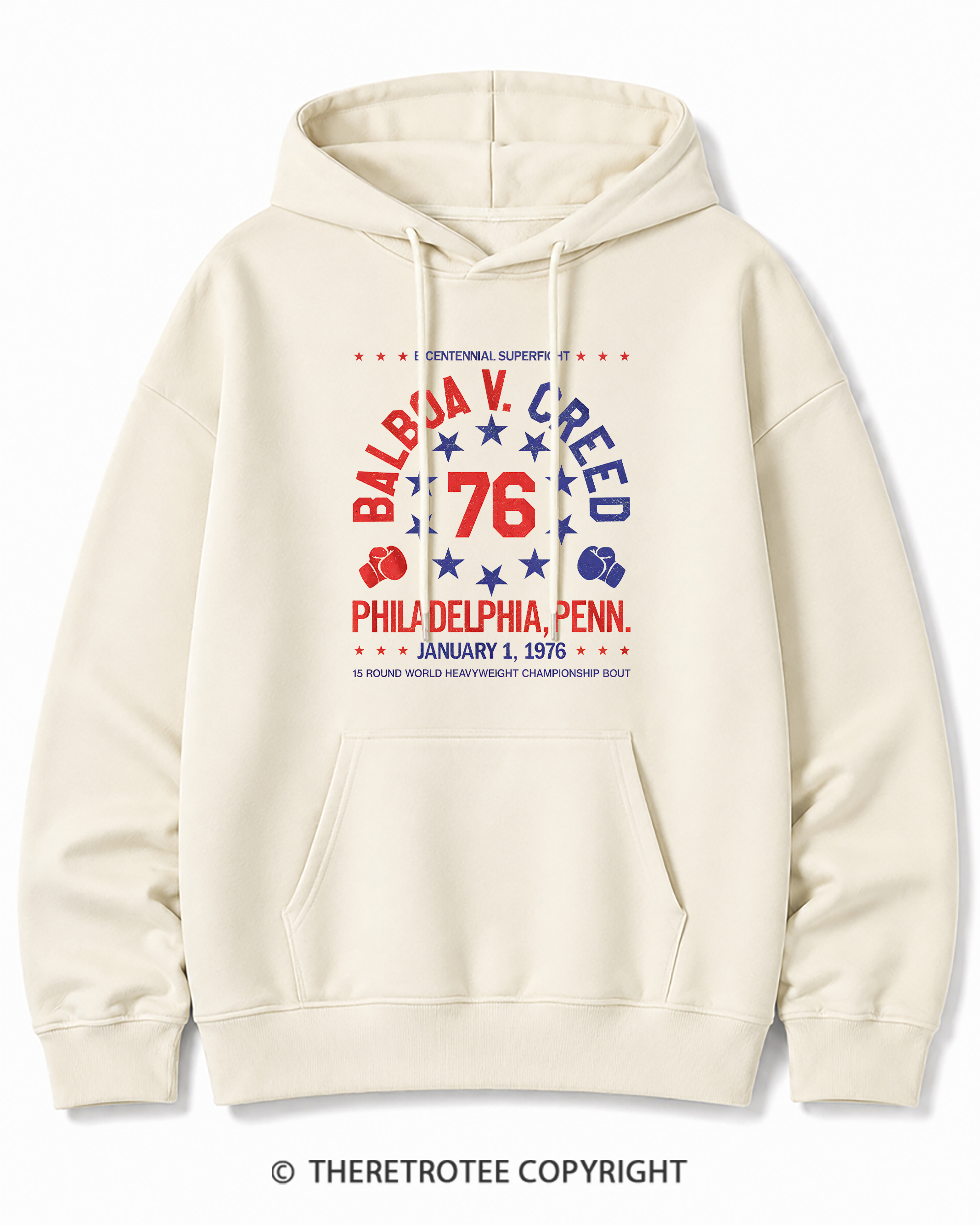 TheRetroTee American Dream 1970s Cotton Hoodie