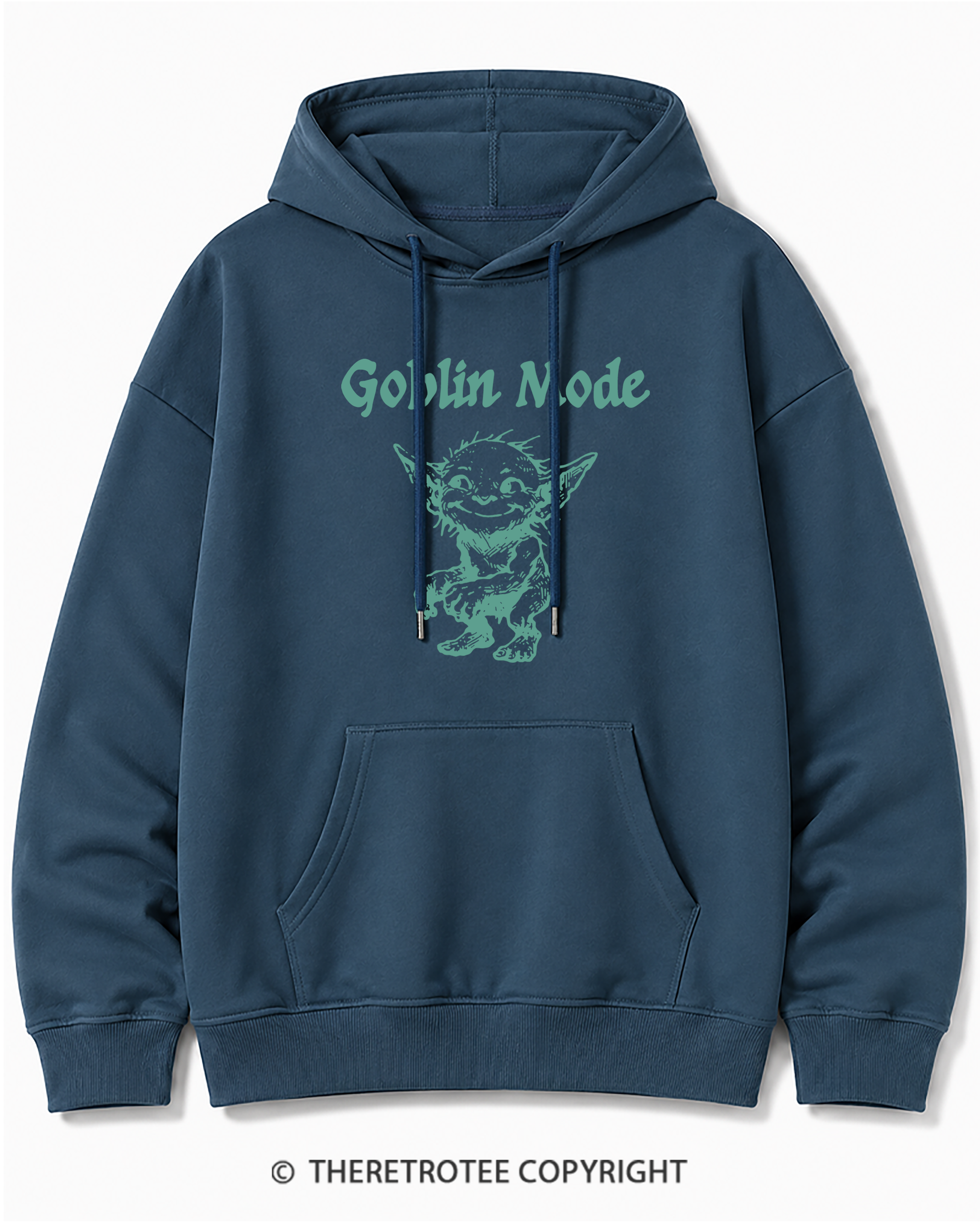 TheRetroTee Goblin Mode Cotton Hoodie