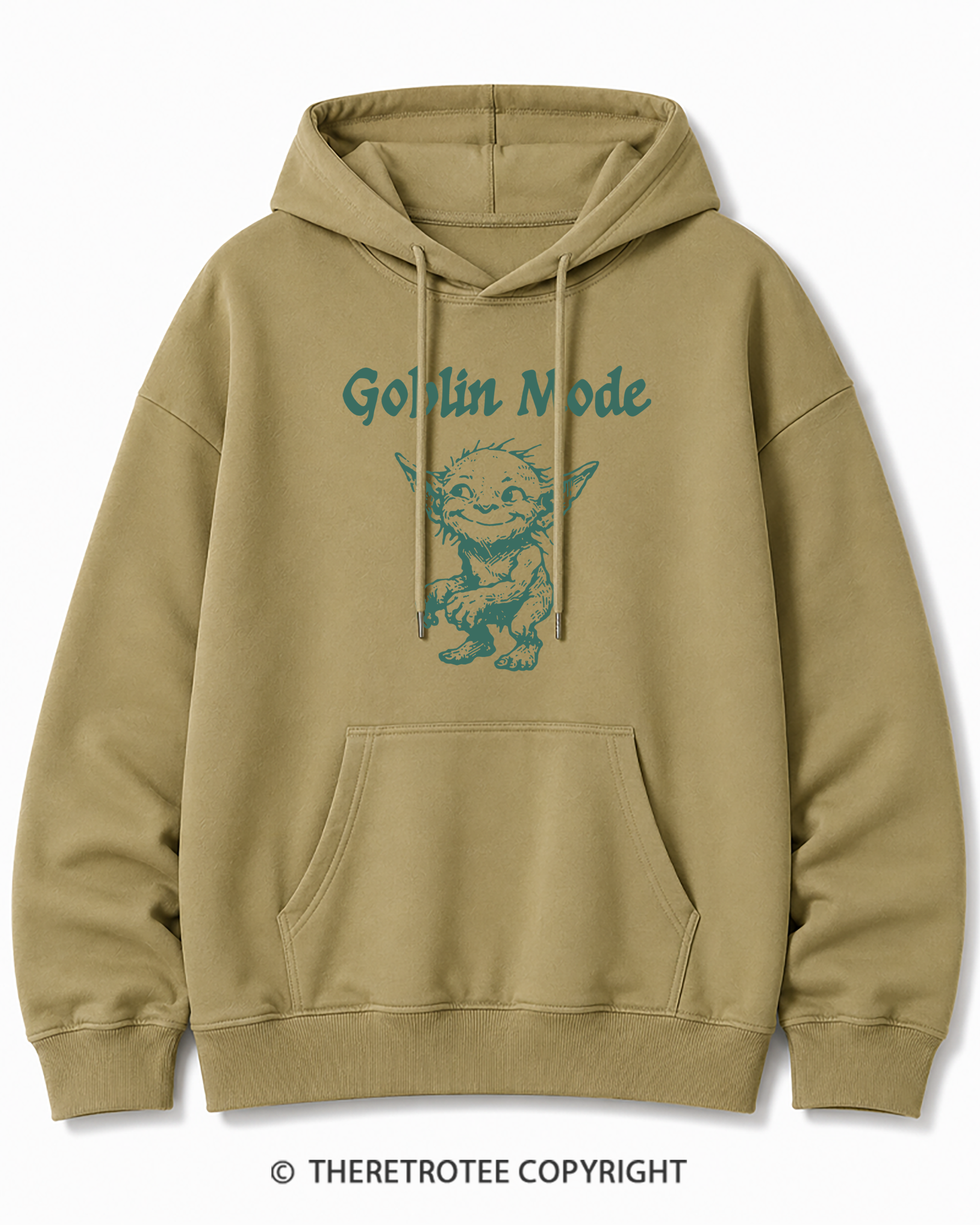 TheRetroTee Goblin Mode Cotton Hoodie