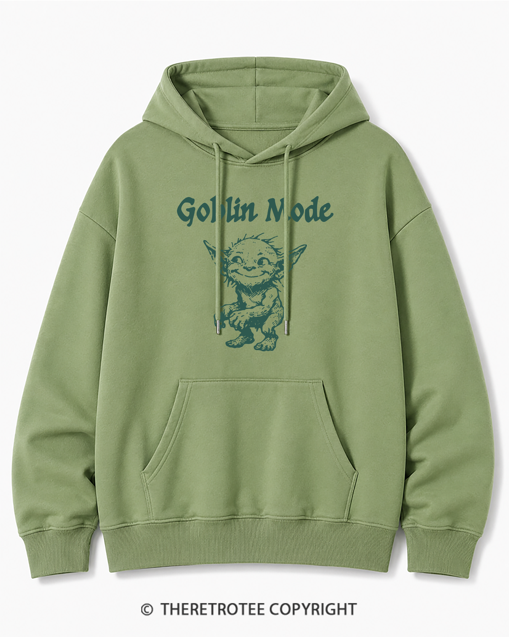 TheRetroTee Goblin Mode Cotton Hoodie