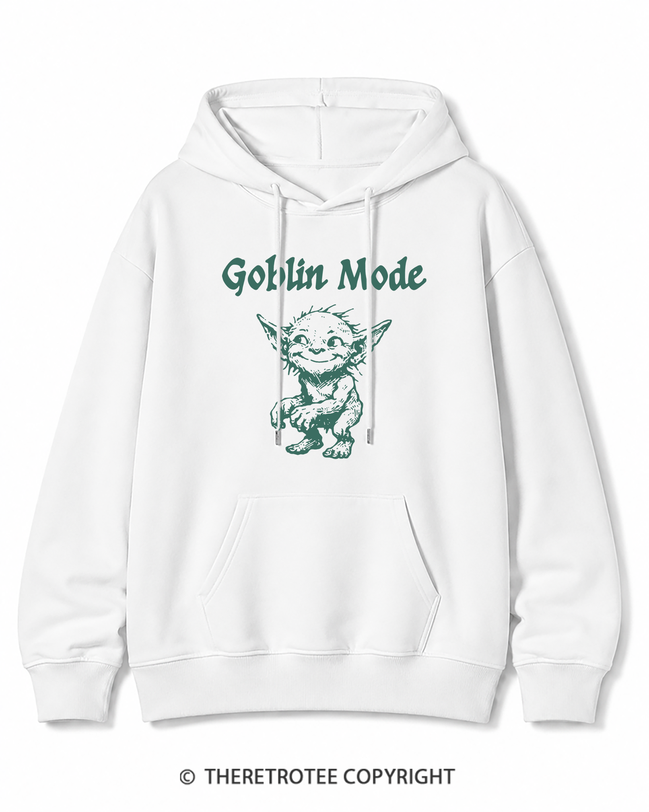 TheRetroTee Goblin Mode Cotton Hoodie