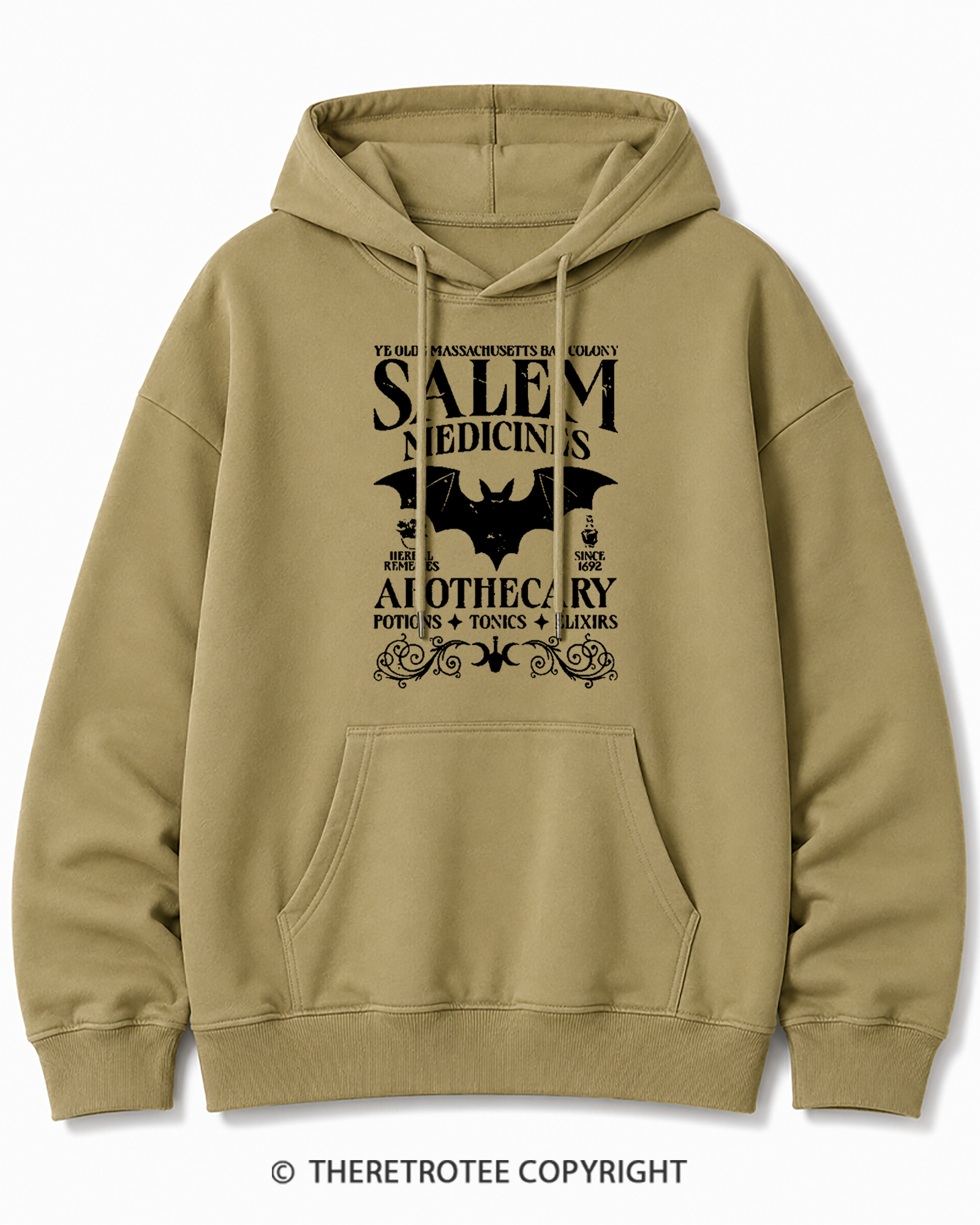 TheRetroTee Apothecary Cotton Hoodie
