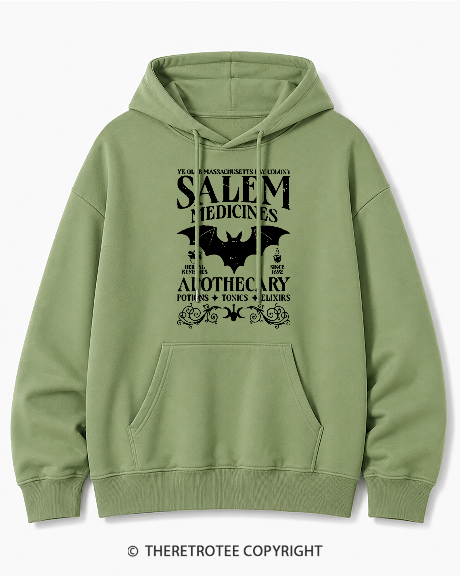 TheRetroTee Apothecary Cotton Hoodie
