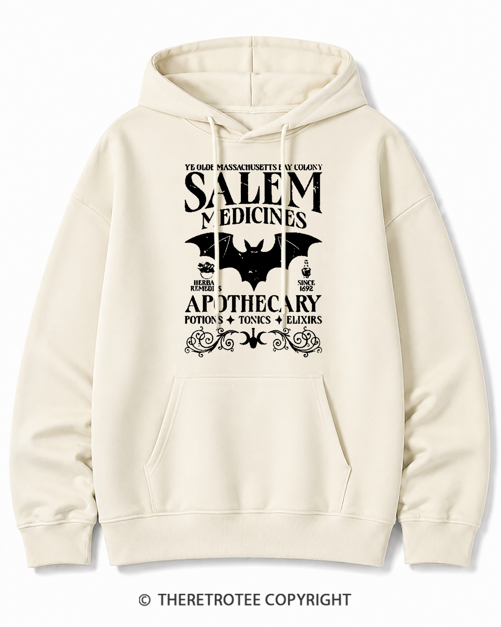 TheRetroTee Apothecary Cotton Hoodie