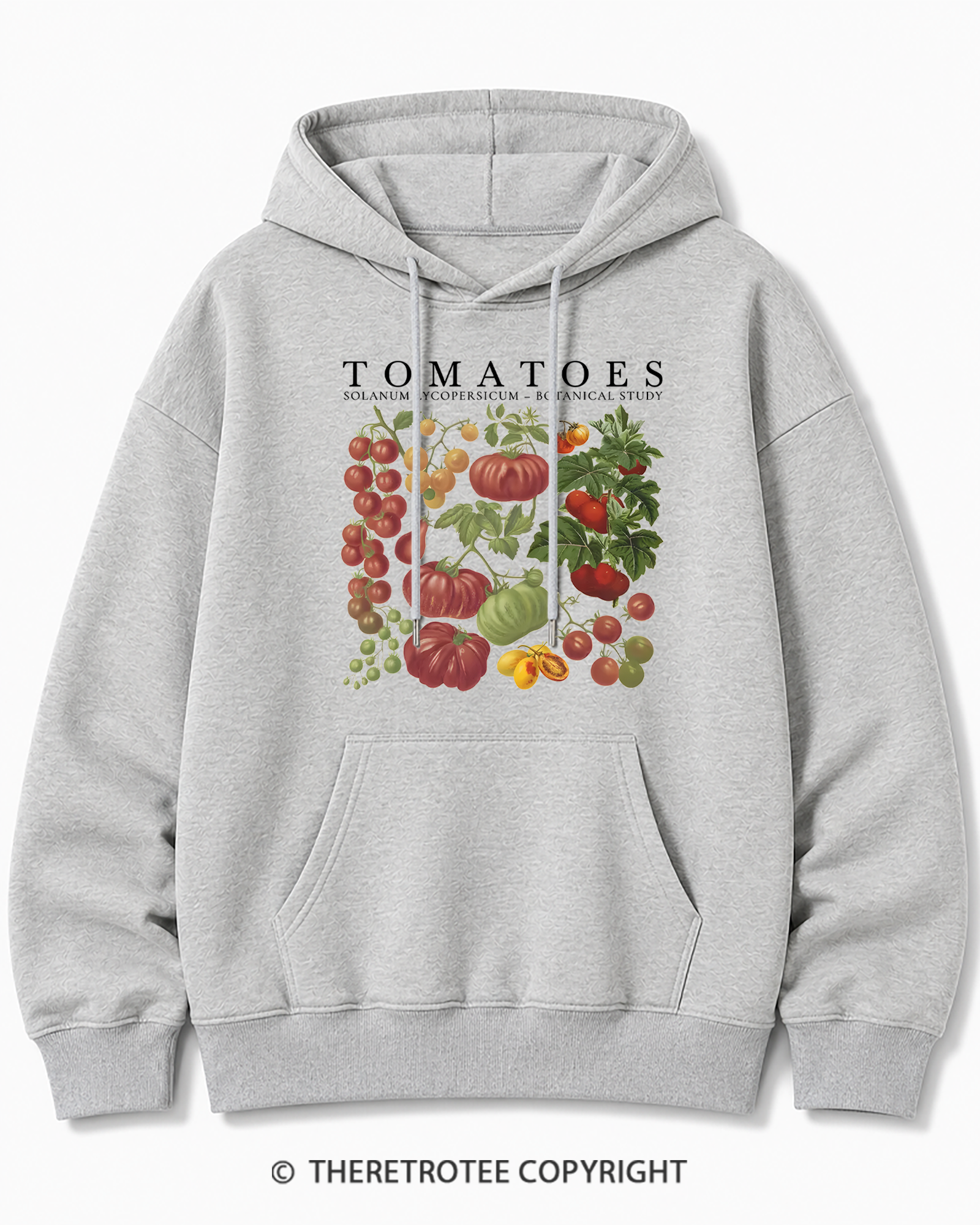 TheRetroTee Tomatoes 1890s Cotton Hoodie