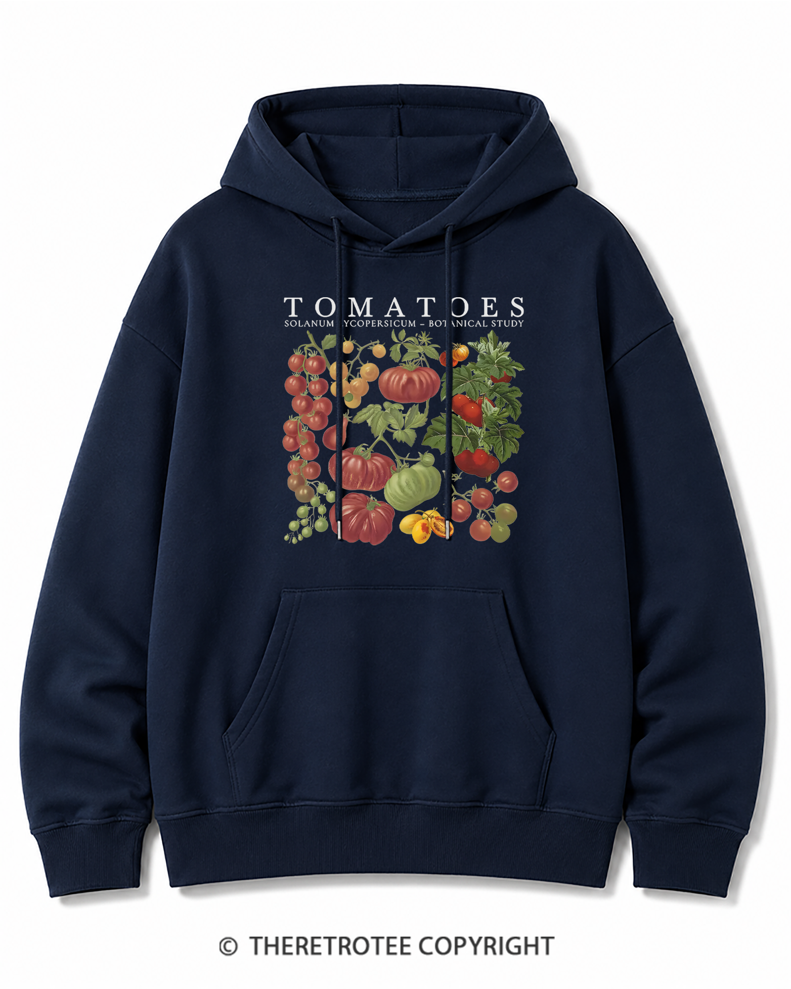 TheRetroTee Tomatoes 1890s Cotton Hoodie