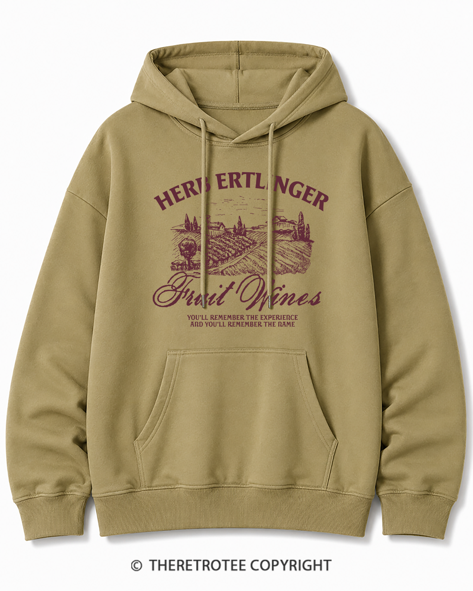 TheRetroTee Fruit Wines 2010s Cotton Hoodie