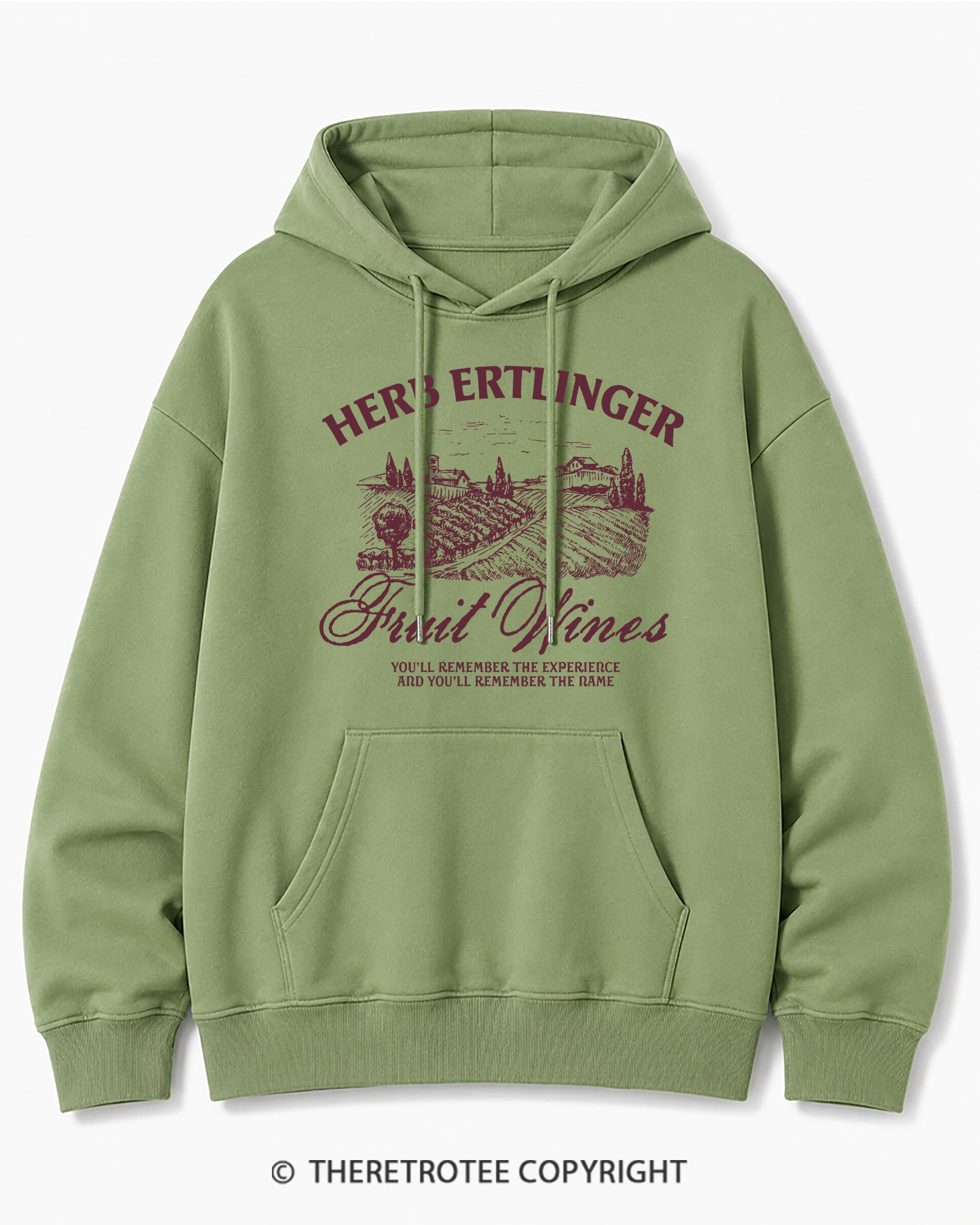 TheRetroTee Fruit Wines 2010s Cotton Hoodie
