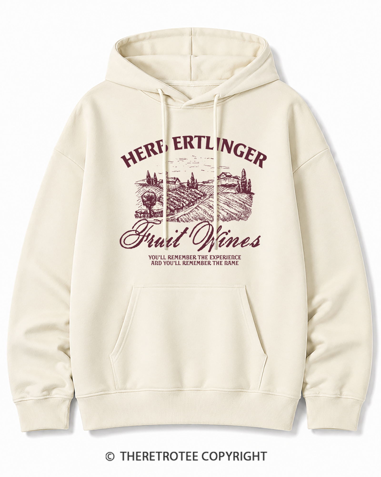 TheRetroTee Fruit Wines 2010s Cotton Hoodie