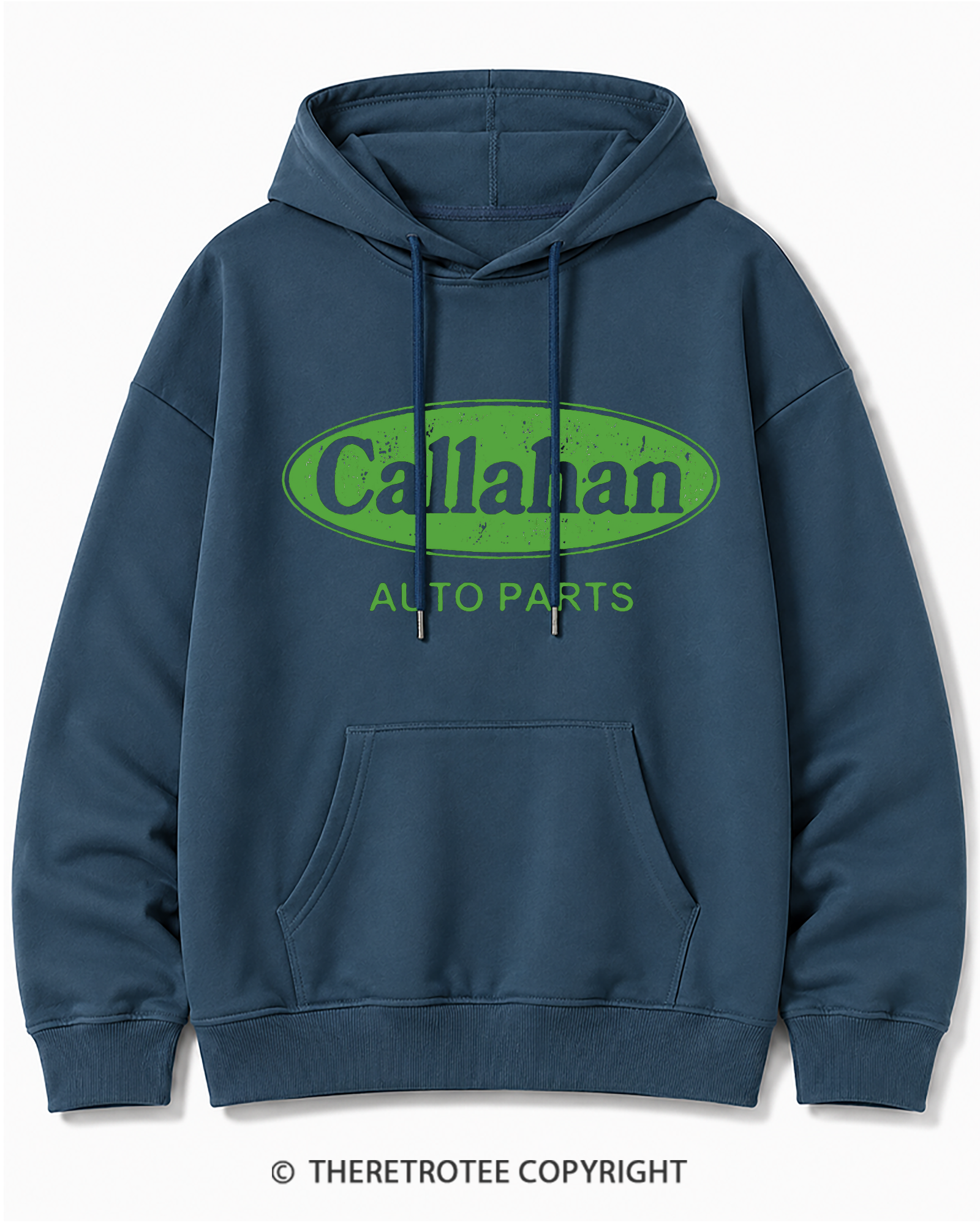 TheRetroTee Auto Parts 1990s Cotton Hoodie