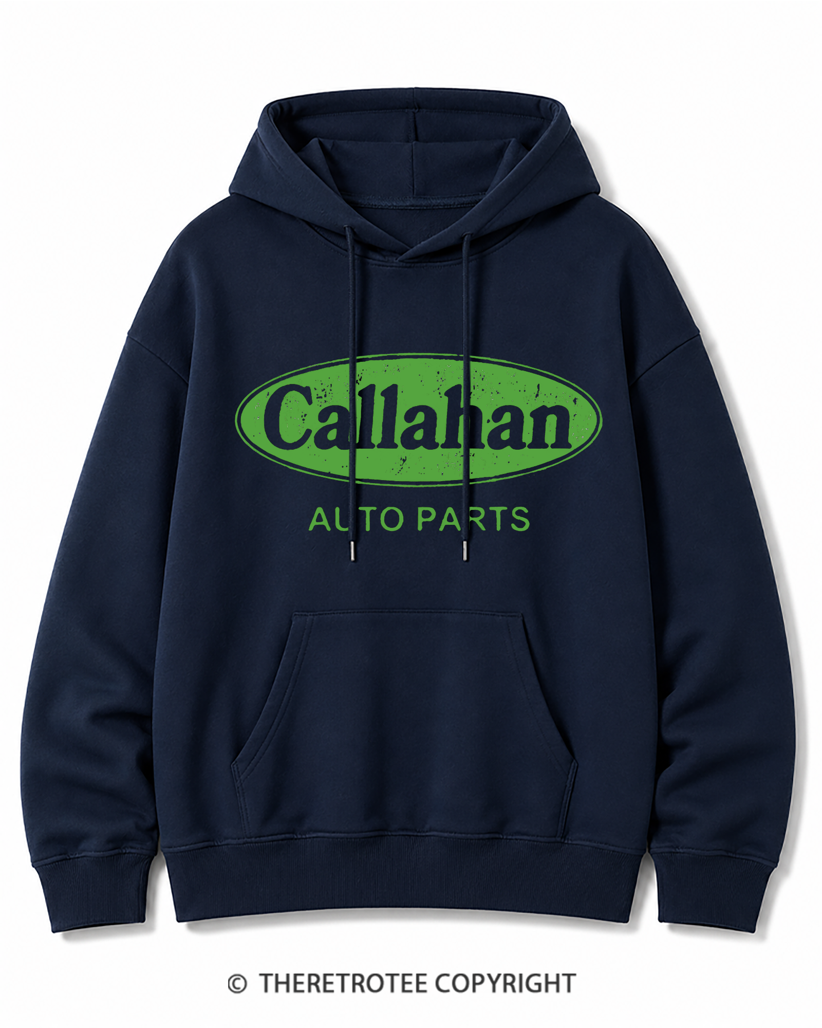 TheRetroTee Auto Parts 1990s Cotton Hoodie