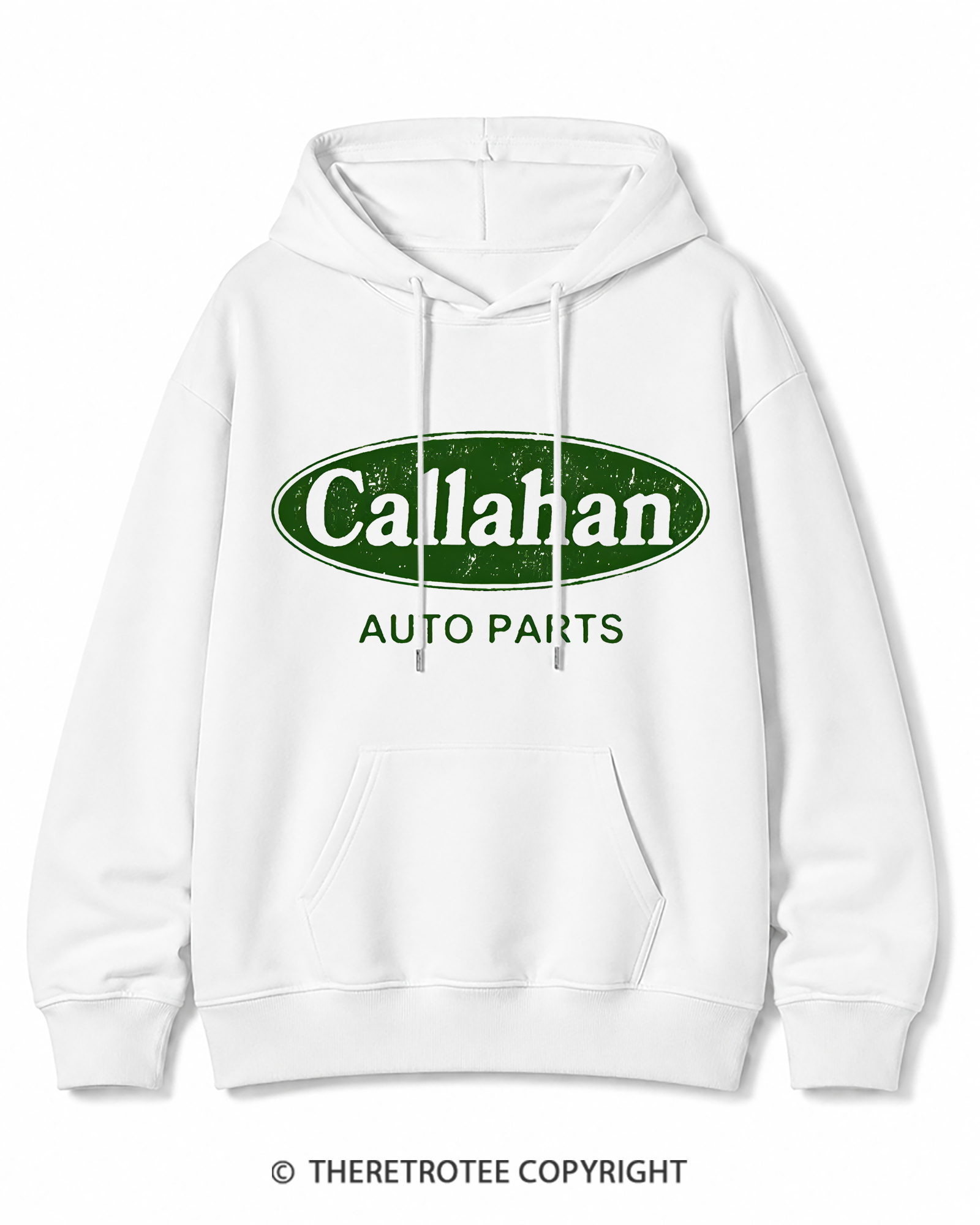 TheRetroTee Auto Parts 1990s Cotton Hoodie