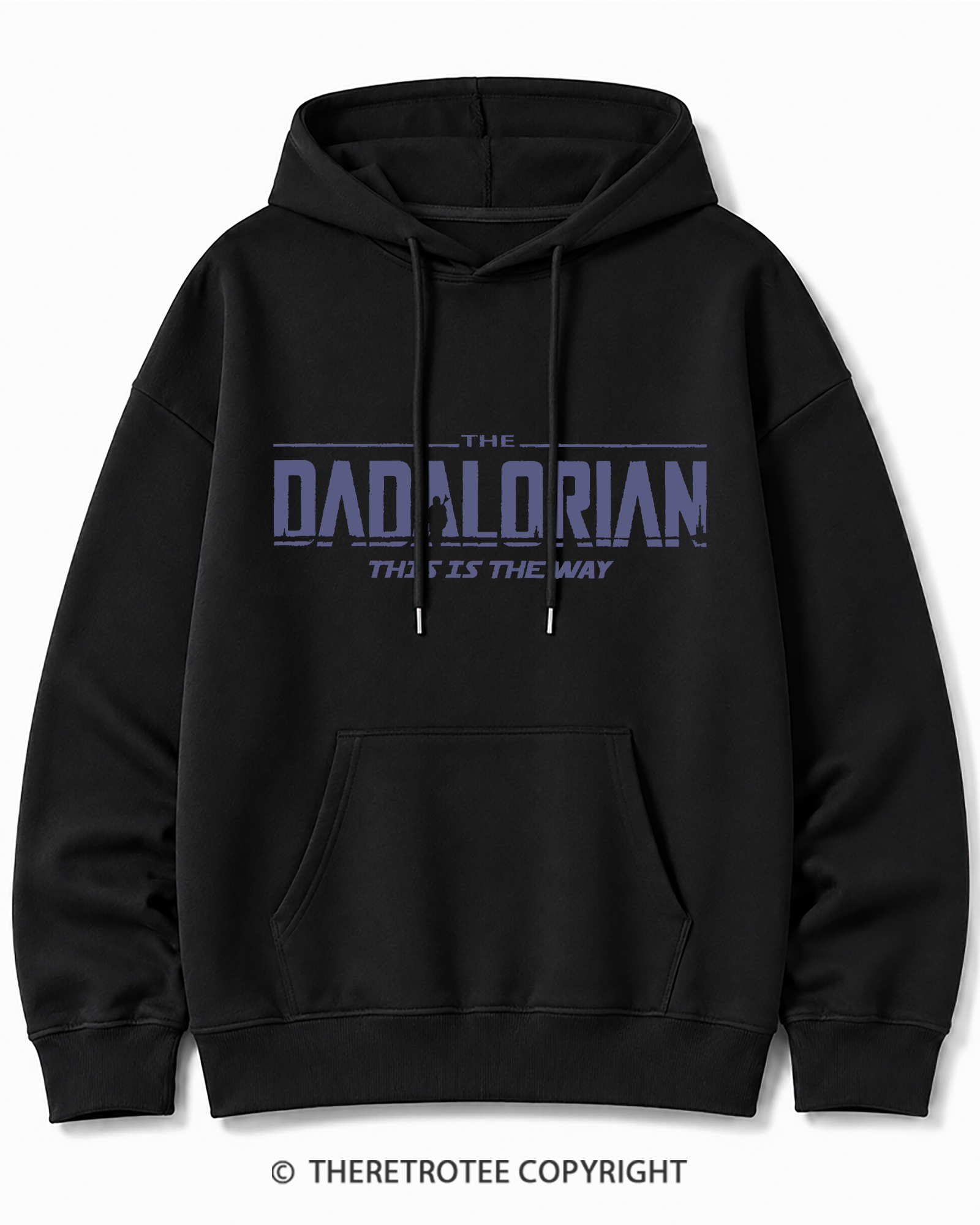 TheRetroTee The Dadalorian 1990s Cotton Hoodie