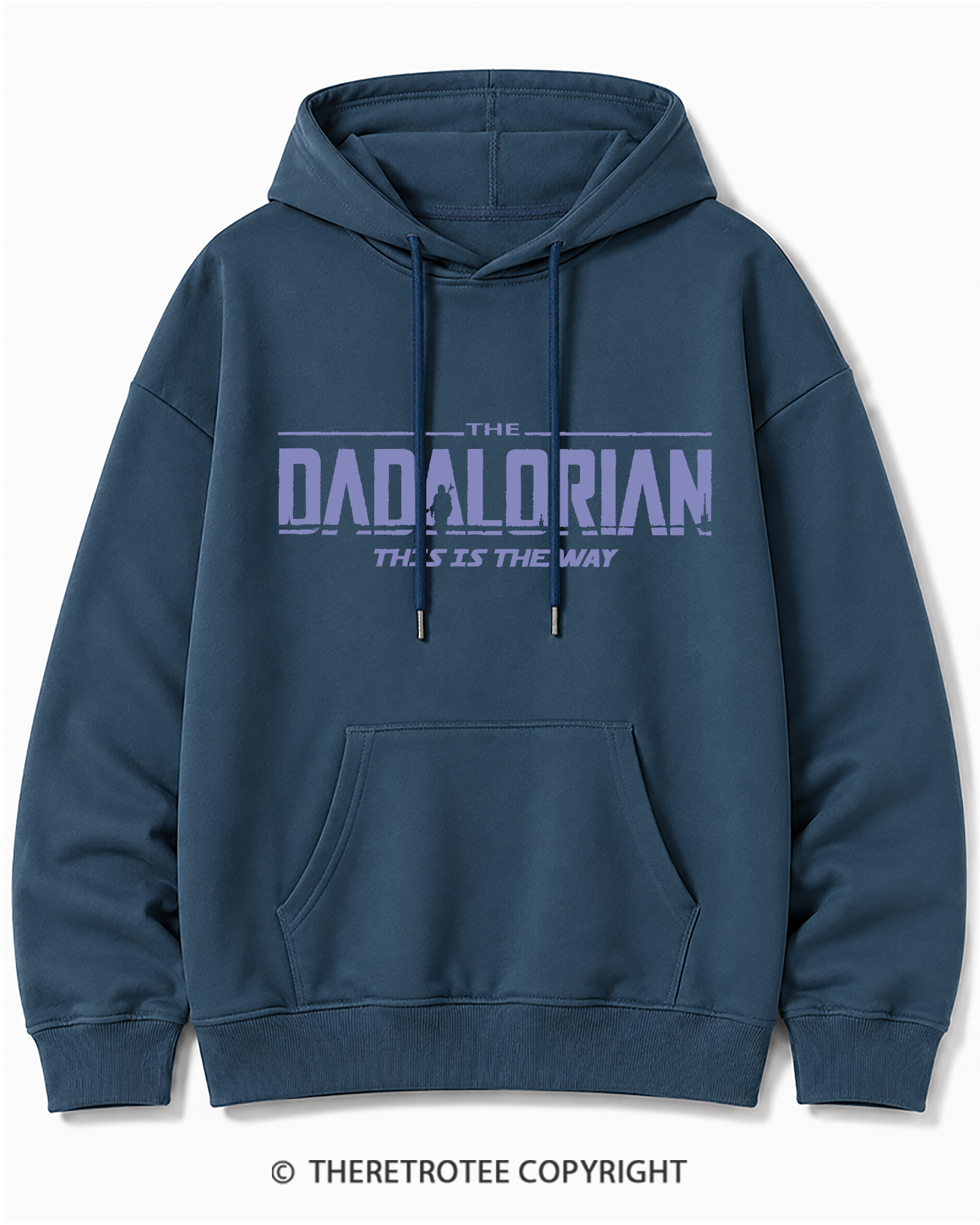 TheRetroTee The Dadalorian 1990s Cotton Hoodie