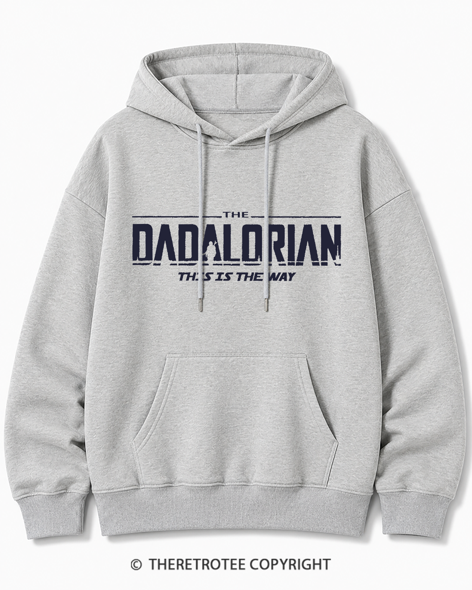 TheRetroTee The Dadalorian 1990s Cotton Hoodie