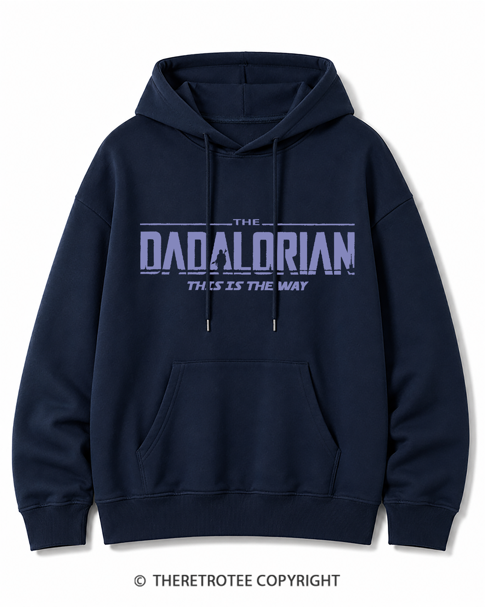 TheRetroTee The Dadalorian 1990s Cotton Hoodie