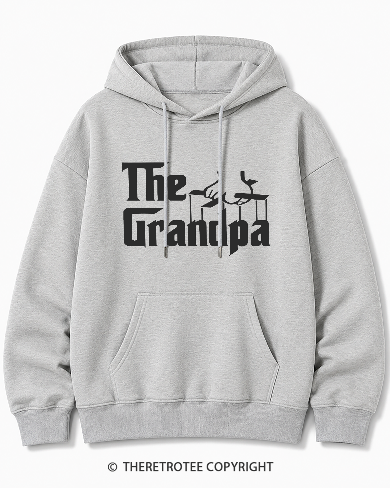 TheRetroTee The Godfather Gangster Movie Reference 1970s Cotton Hoodie