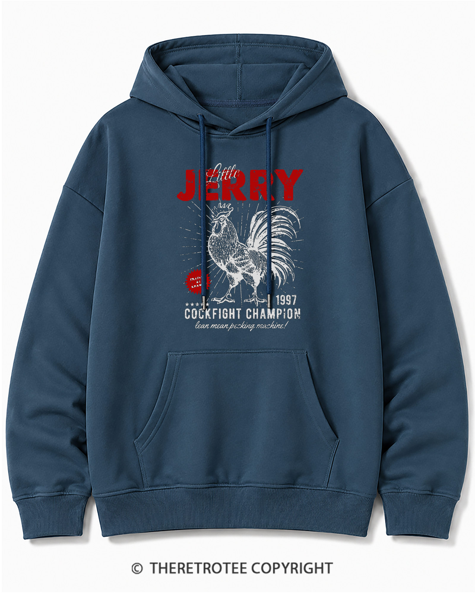 TheRetroTee Barnyard Champion 1990s Cotton Hoodie