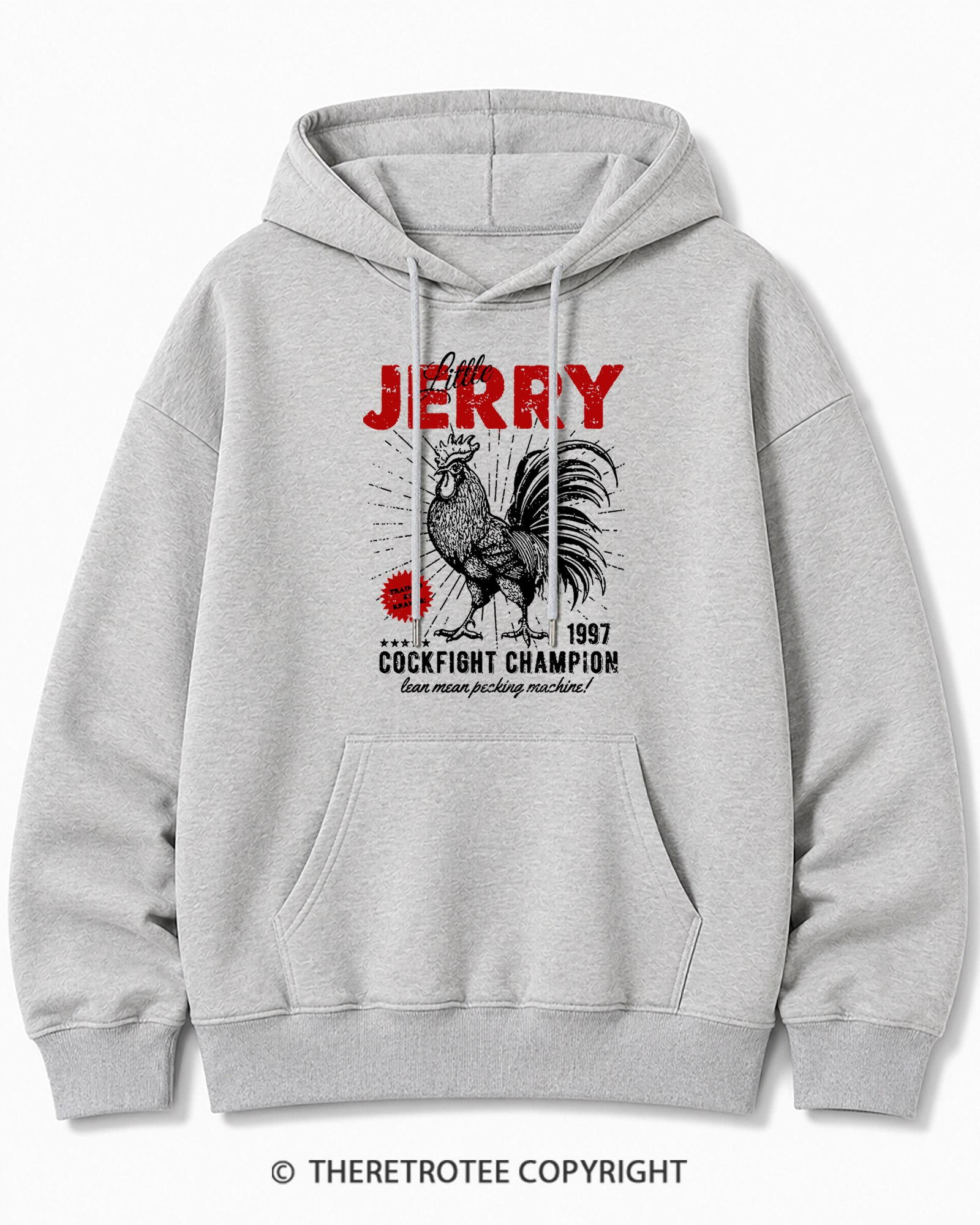 TheRetroTee Barnyard Champion 1990s Cotton Hoodie