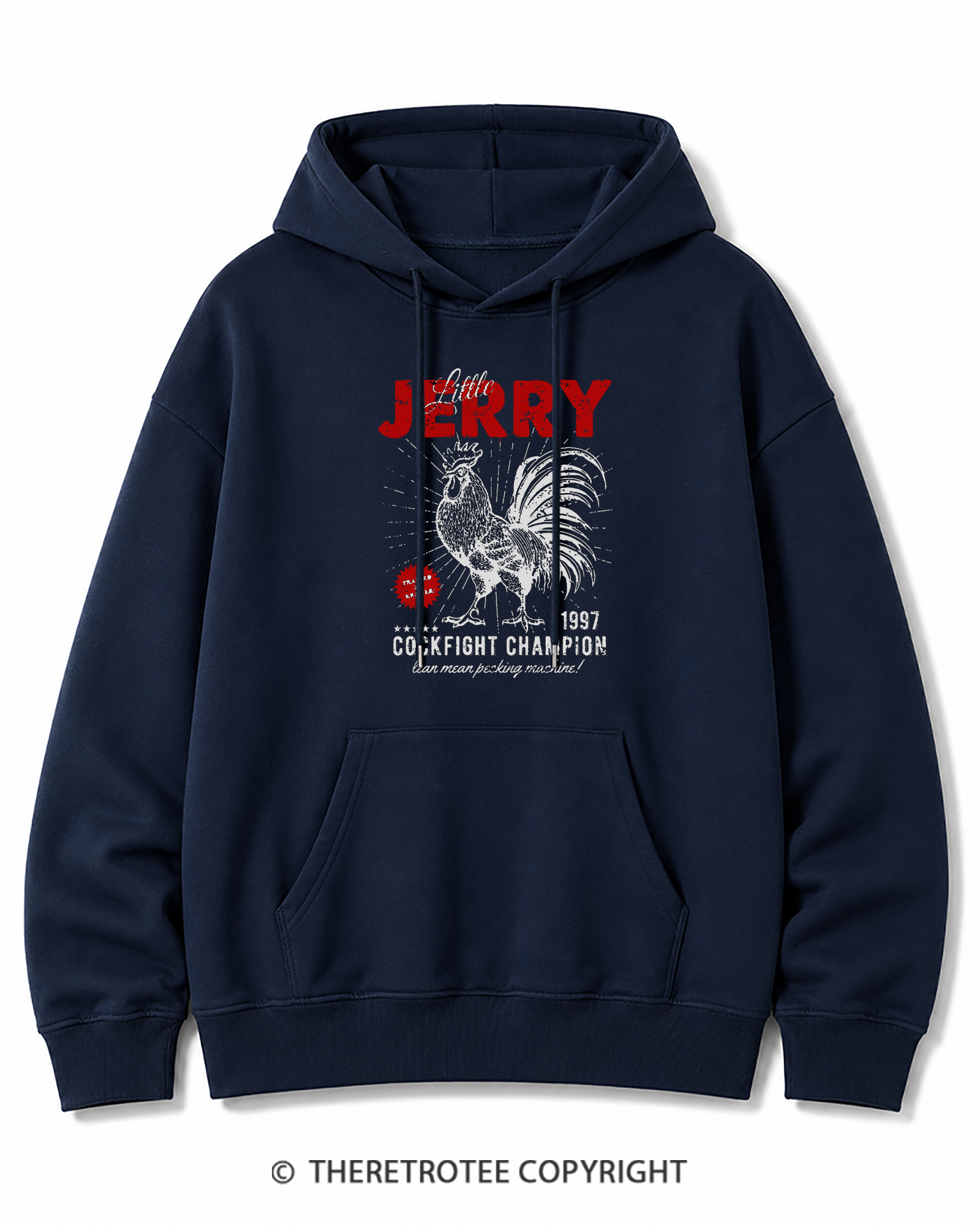 TheRetroTee Barnyard Champion 1990s Cotton Hoodie