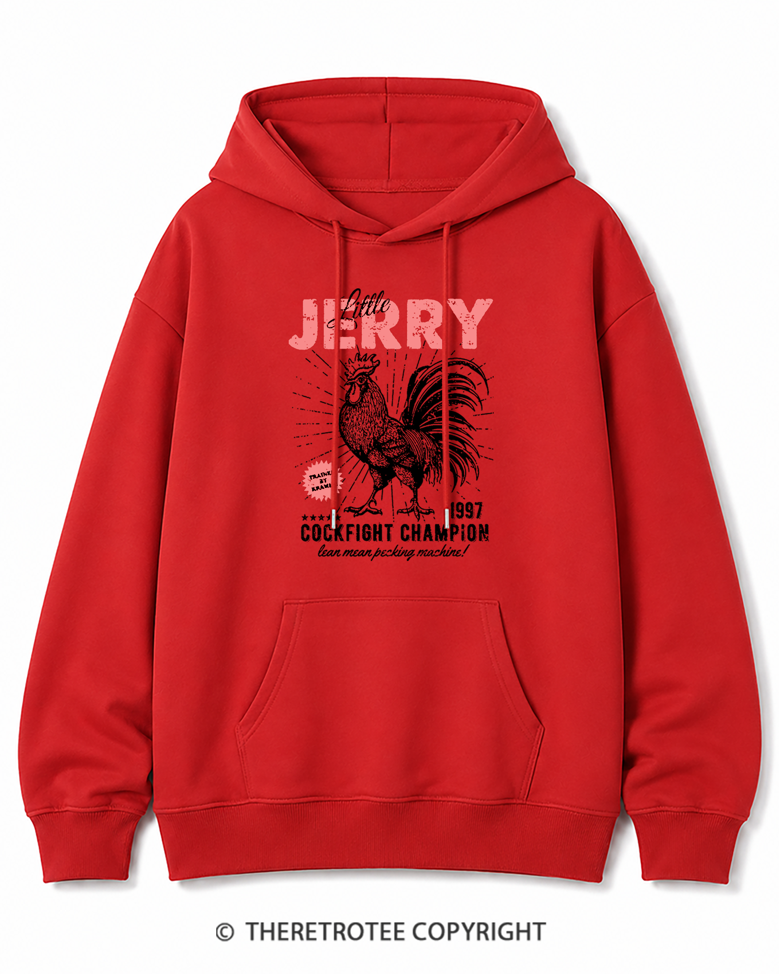 TheRetroTee Barnyard Champion 1990s Cotton Hoodie