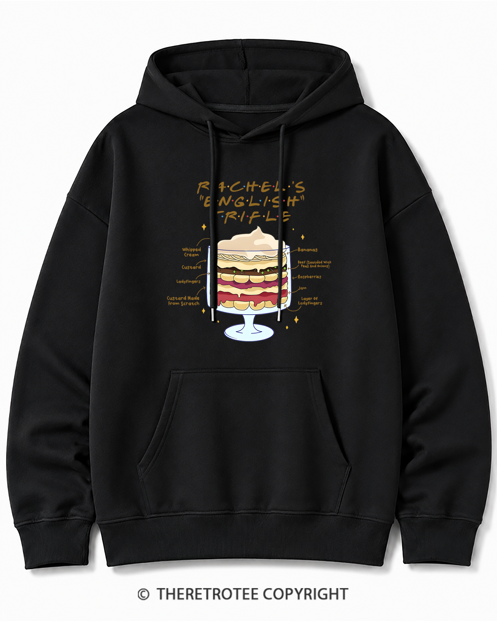 TheRetroTee Trifle 2000s Cotton Hoodie