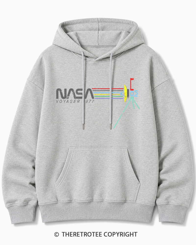 TheRetroTee Voyager '77 Cotton Hoodie