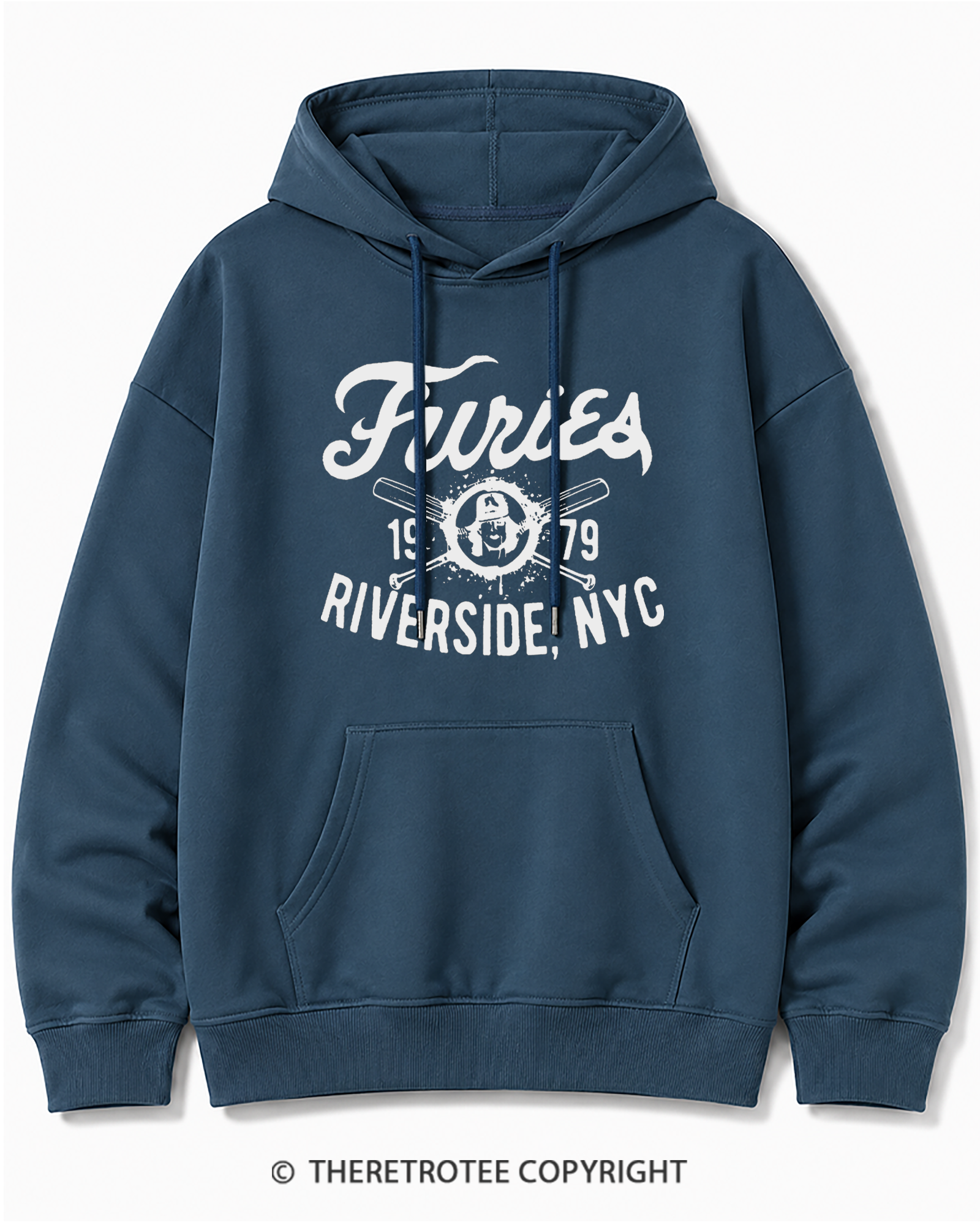 TheRetroTee Furies Riverside cult movie 1970s Cotton Hoodie