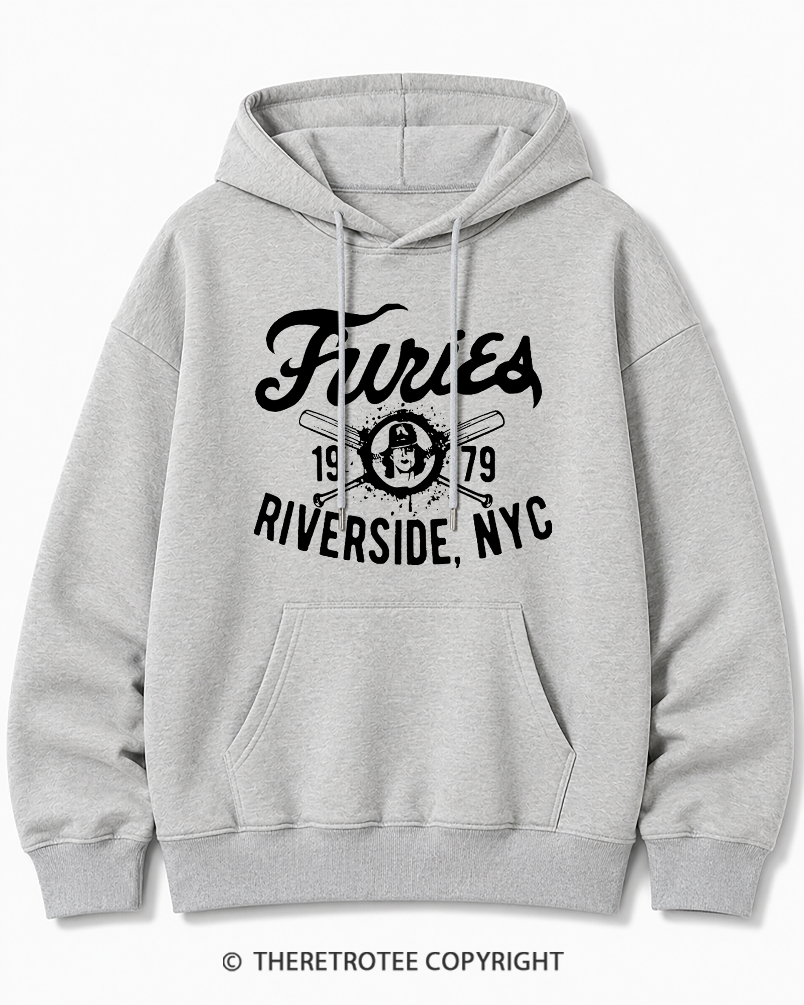 TheRetroTee Furies Riverside cult movie 1970s Cotton Hoodie