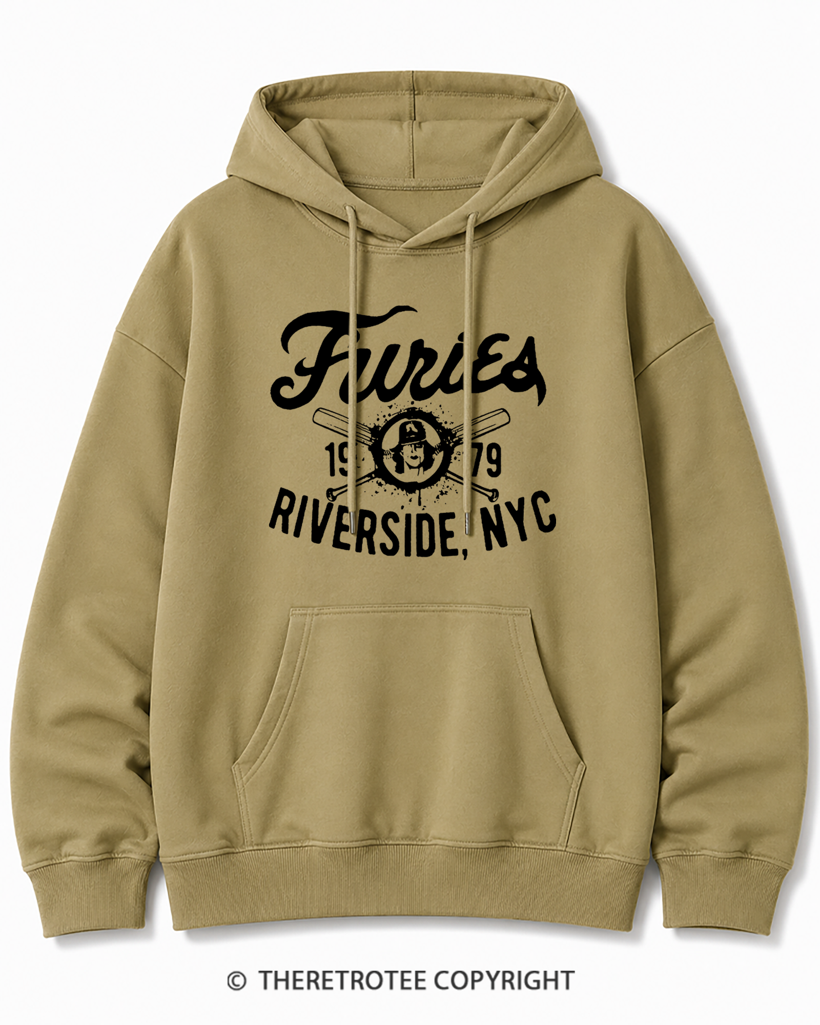 TheRetroTee Furies Riverside cult movie 1970s Cotton Hoodie