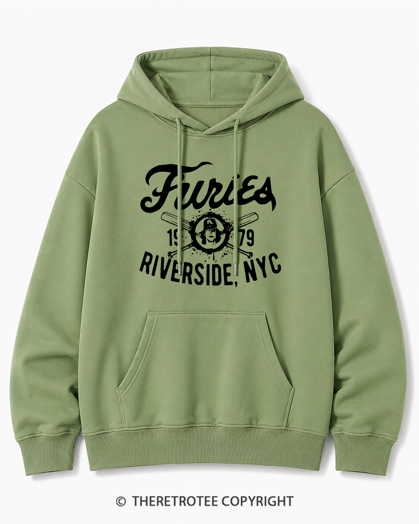TheRetroTee Furies Riverside cult movie 1970s Cotton Hoodie